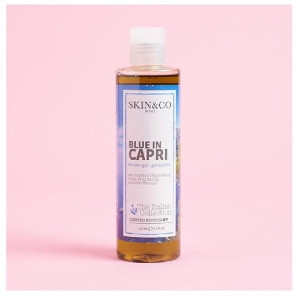 🌊 NWT Skin & Co Blue in Capri Shower Gel